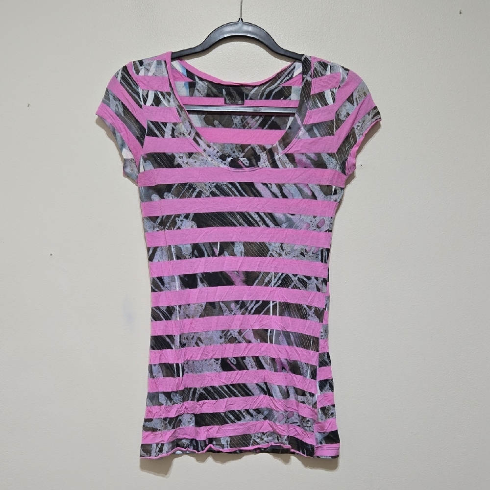 Daytrip Striped Short Sleeve Women's Top